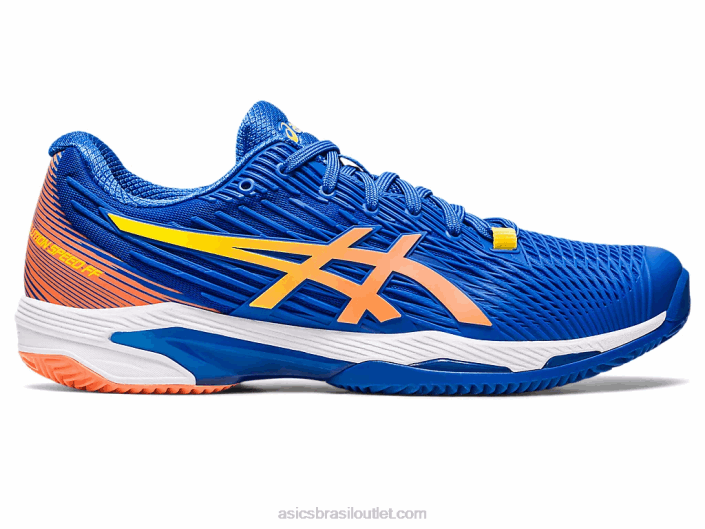 velocidade da solução ff 2 argila 462T96 atum azul/sol pêssego Asics