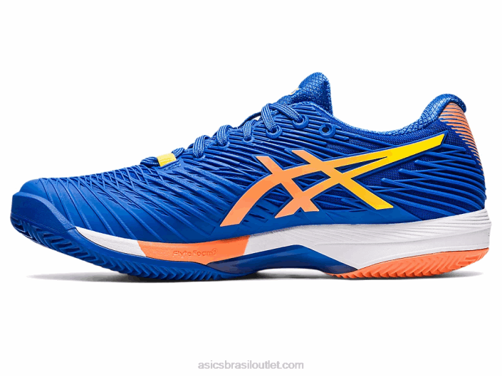 velocidade da solução ff 2 argila 462T96 atum azul/sol pêssego Asics