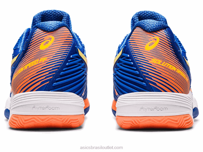 velocidade da solução ff 2 argila 462T96 atum azul/sol pêssego Asics