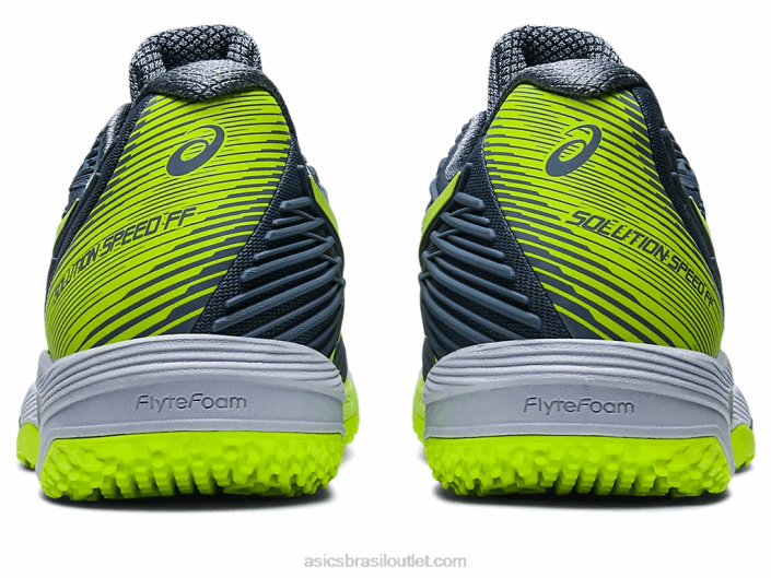 velocidade da solução ff 2 oc 462T562 azul aço/verde perigoso Asics