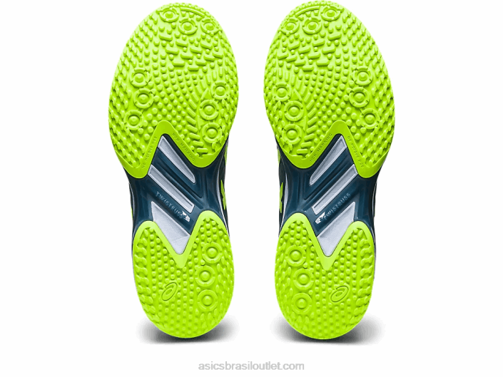 velocidade da solução ff 2 oc 462T562 azul aço/verde perigoso Asics
