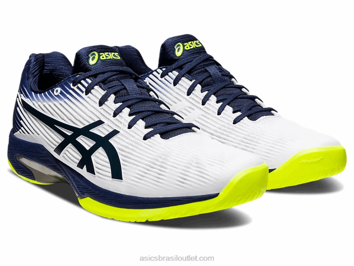 velocidade da solução ff 462T2068 branco/pavão Asics