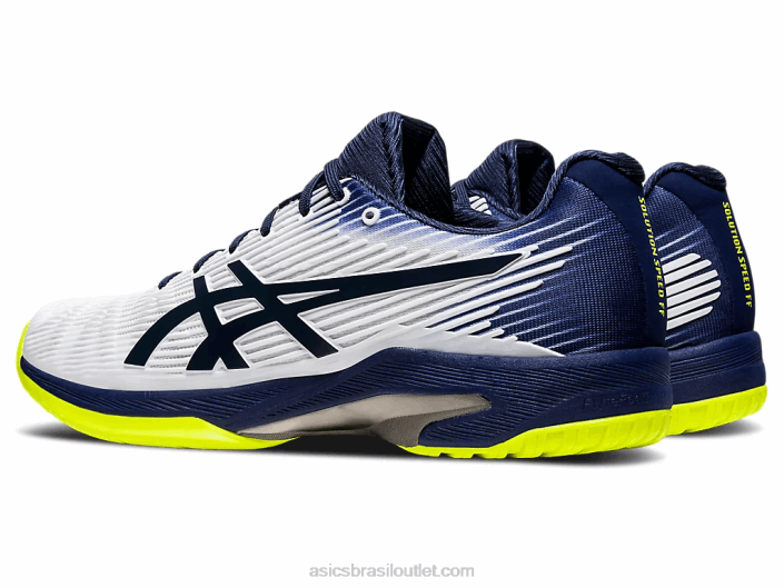 velocidade da solução ff 462T2068 branco/pavão Asics