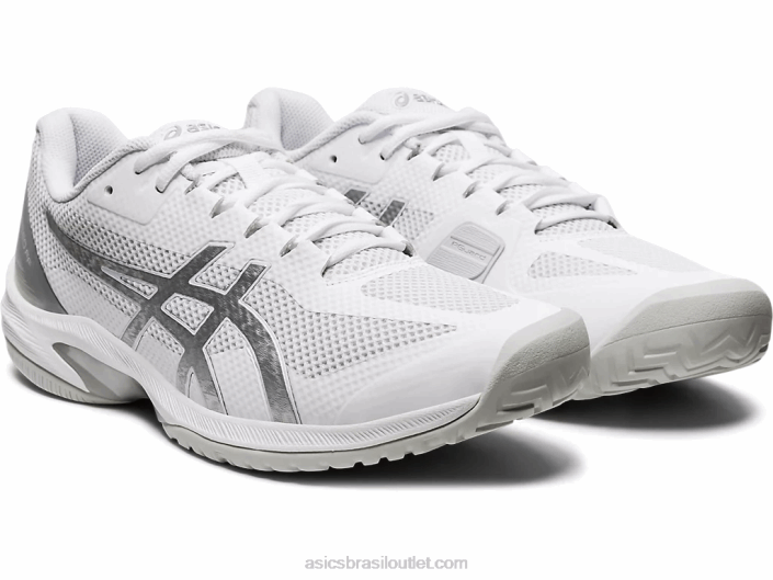velocidade de corte ff 462T2009 branco/prata pura Asics