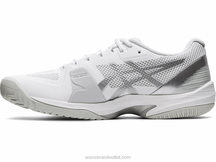 velocidade de corte ff 462T2009 branco/prata pura Asics
