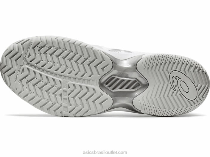 velocidade de corte ff 462T2009 branco/prata pura Asics