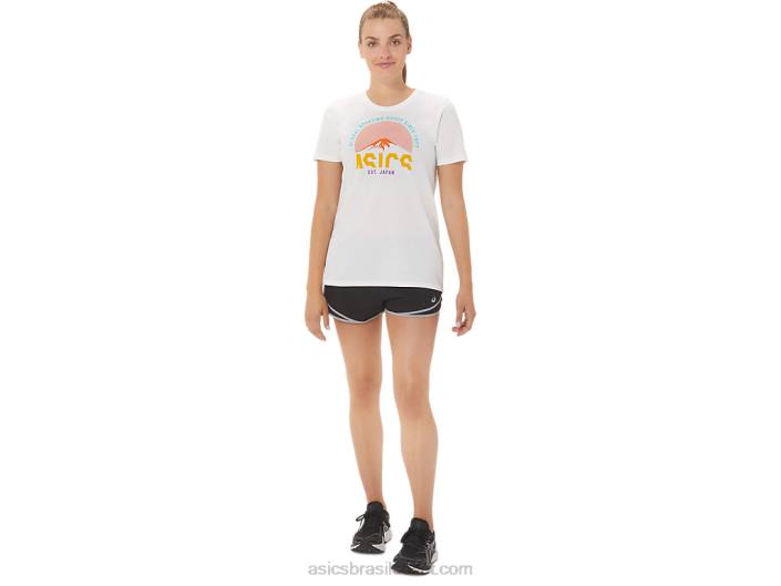 gsg feminino desde 1977 equipe de aventura 462T1044 branco brilhante Asics