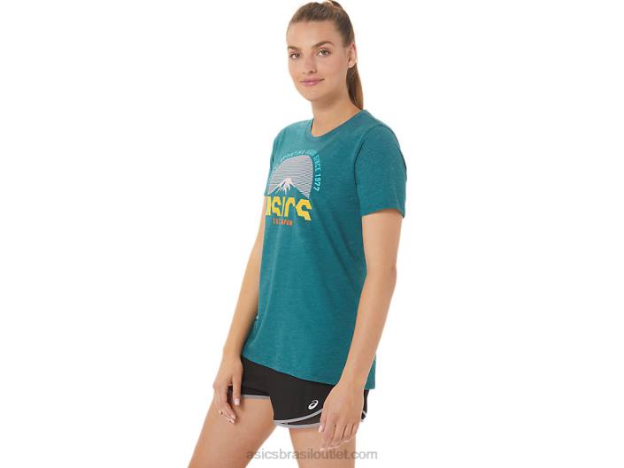 gsg feminino desde 1977 equipe de aventura 462T2793 urze de pinheiro de veludo Asics