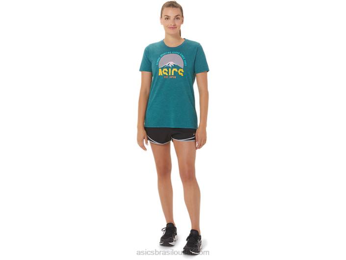 gsg feminino desde 1977 equipe de aventura 462T2793 urze de pinheiro de veludo Asics
