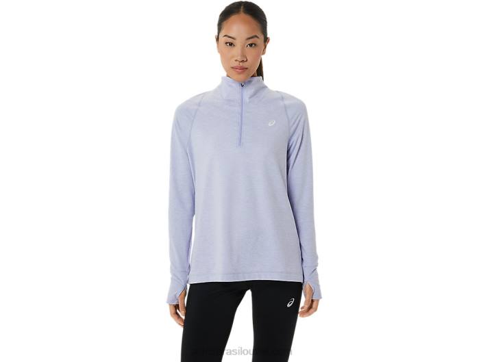 meio fecho de correr thermopolis de mulher 462T2958 urze de vapor Asics