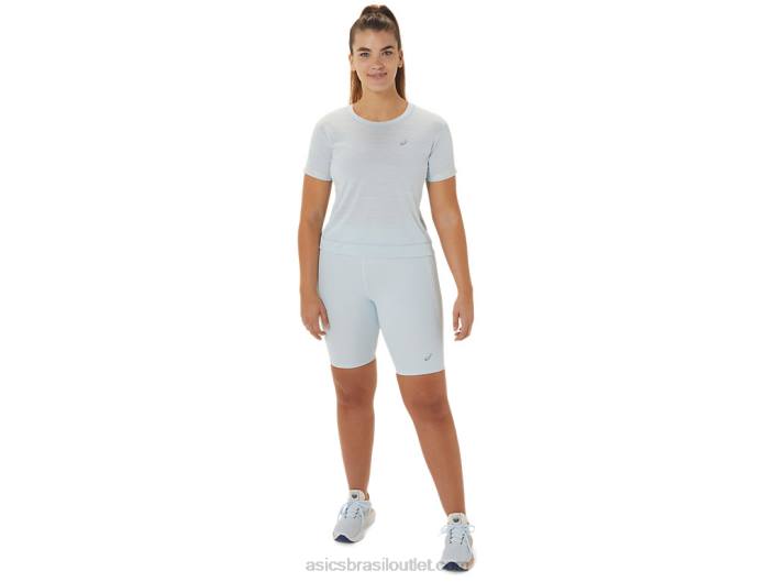 top de corrida feminino 462T2245 céu/creme Asics