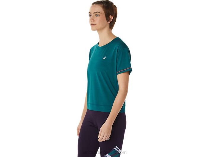 top de corrida feminino 462T3091 pinho aveludado Asics