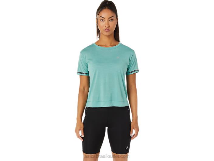 top de corrida feminino 462T3254 sábio Asics