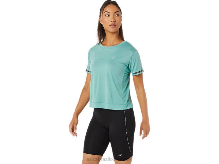 top de corrida feminino 462T3254 sábio Asics