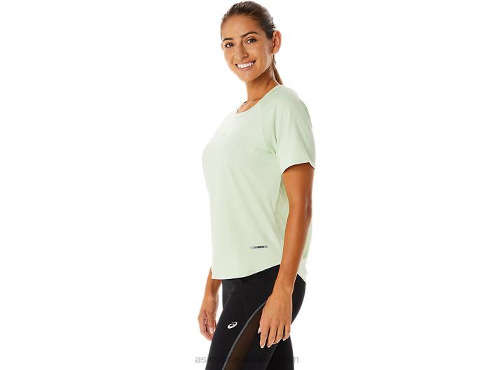 top de manga curta feminino actibreeze 462T2326 sussurro verde Asics