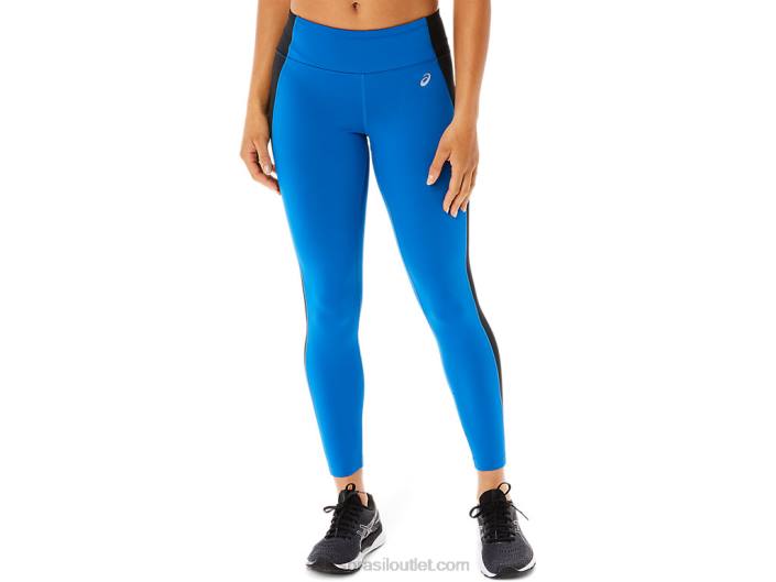desempenho 7/8 feminino justo 462T3312 lago drive/desempenho preto Asics