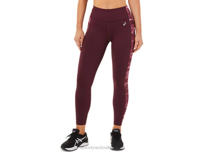 desempenho 7/8 feminino justo 462T3663 marte profundo/névoa multi Asics