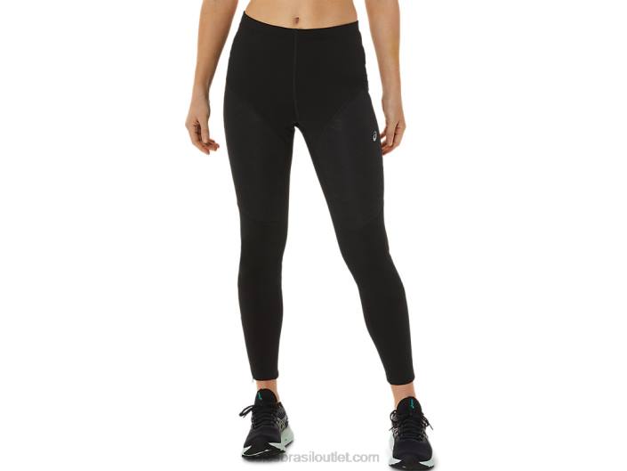 inverno feminino corre apertado 462T2807 desempenho preto Asics