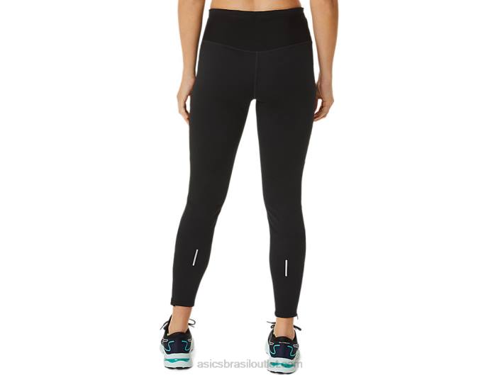 inverno feminino corre apertado 462T2807 desempenho preto Asics