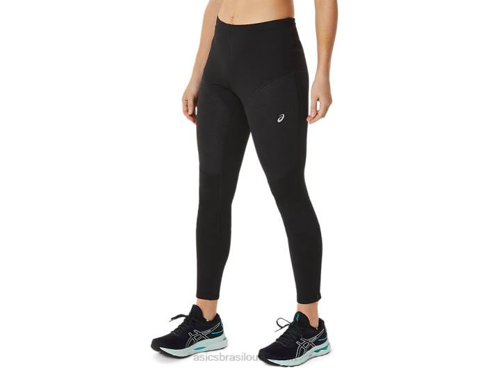 inverno feminino corre apertado 462T2807 desempenho preto Asics