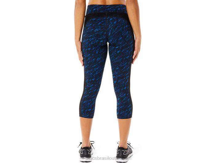 kate bolso capri feminino 462T3516 estampa noturna/lake drive Asics