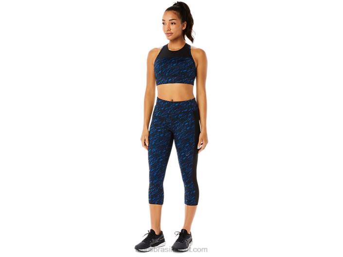 kate bolso capri feminino 462T3516 estampa noturna/lake drive Asics