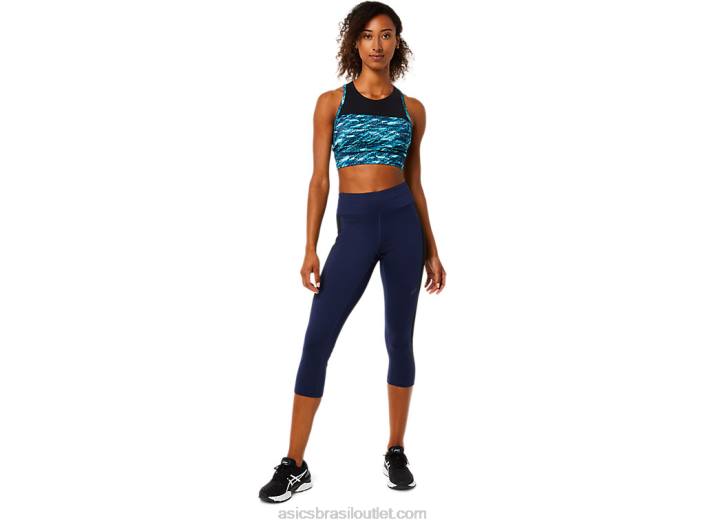 kate bolso capri feminino 462T3762 casaco de pavão Asics
