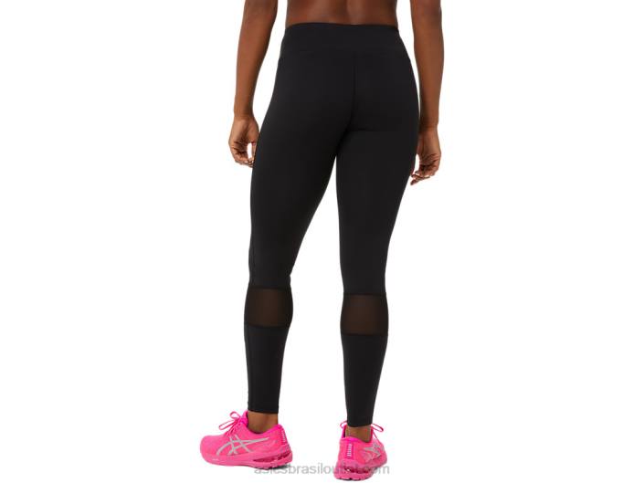 lite-show feminino justo 462T3484 desempenho preto/verde limão Asics