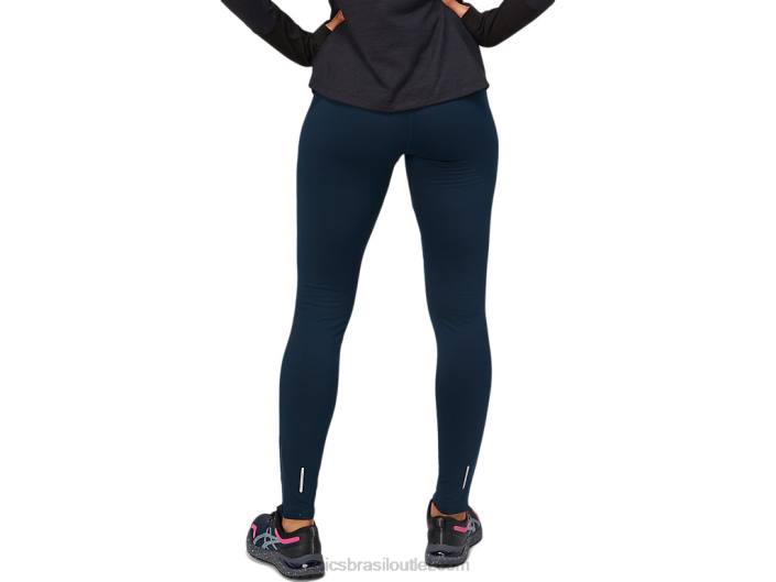 lite-show feminino justo para o inverno 462T3635 azul francês Asics