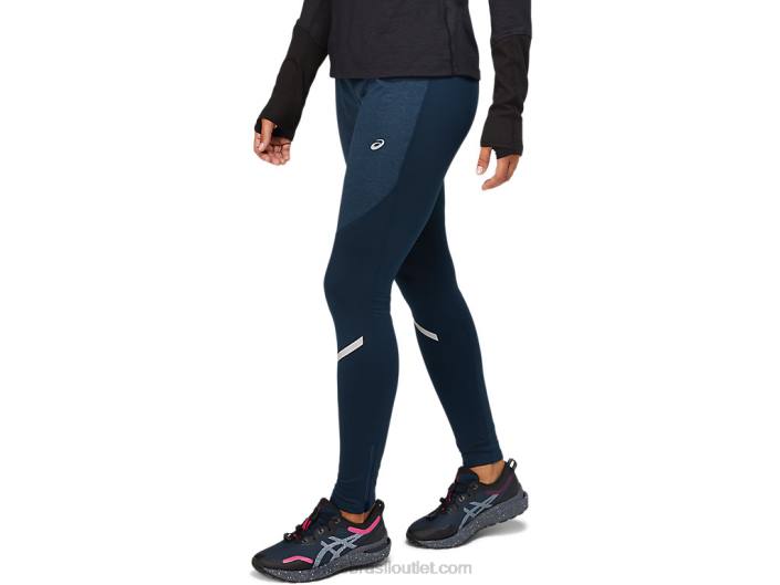 lite-show feminino justo para o inverno 462T3635 azul francês Asics