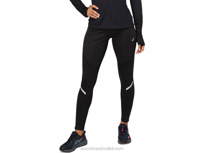 lite-show feminino justo para o inverno 462T3645 desempenho preto Asics