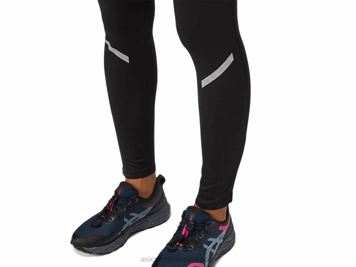 lite-show feminino justo para o inverno 462T3645 desempenho preto Asics