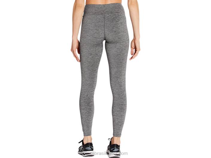 meias femininas 7/8 462T4136 urze cinza escuro Asics