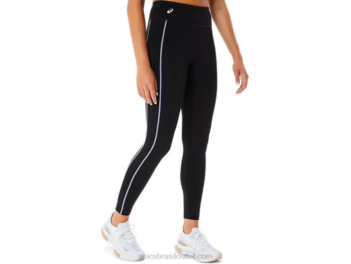 núcleo de treinamento feminino apertado 462T2323 desempenho preto Asics