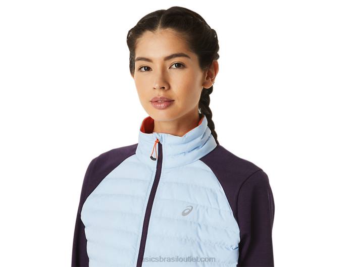 jaqueta de corrida de inverno feminina 462T2825 sombra noturna urze/céu suave Asics