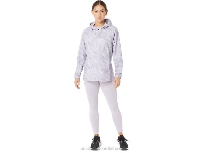 jaqueta feminina pr lyte packable 462T2318 crepúsculo violeta sumi drop Asics