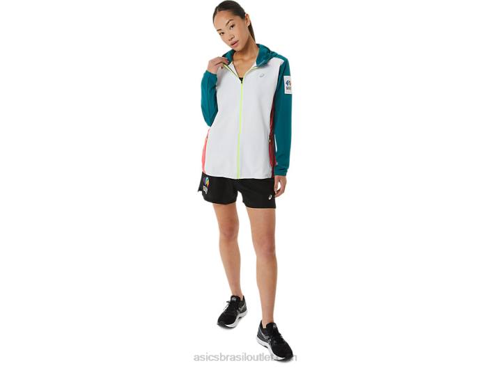 jaqueta pronta para mulheres color block w 462T3212 multi Asics