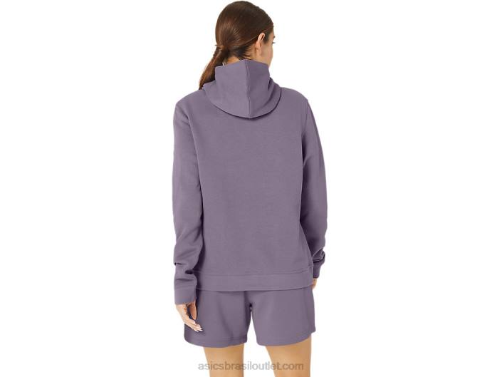 moletom de lã sunday sana feminino 462T2156 quartzo violeta Asics