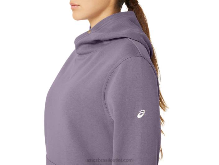 moletom de lã sunday sana feminino 462T2156 quartzo violeta Asics