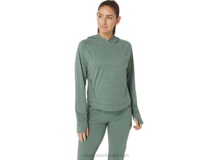 moletom feminino tech po 2.0 462T2153 corante espacial de hera Asics
