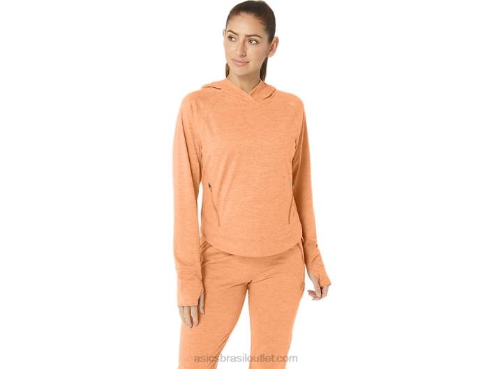 moletom feminino tech po 2.0 462T2350 duna de verão spacedye Asics