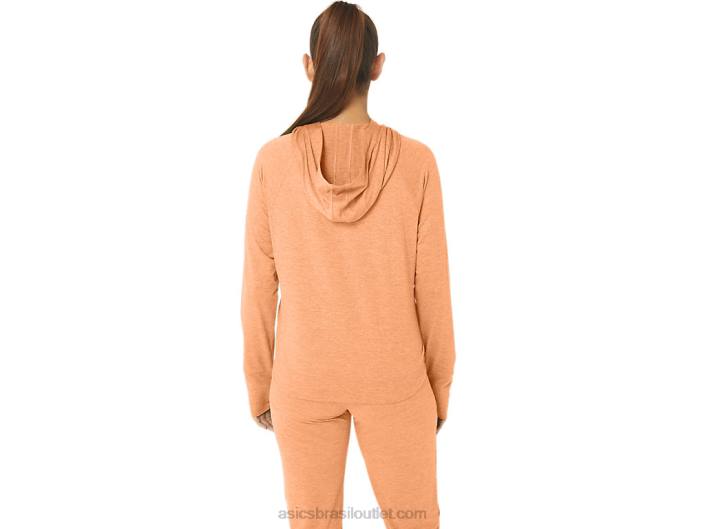 moletom feminino tech po 2.0 462T2350 duna de verão spacedye Asics