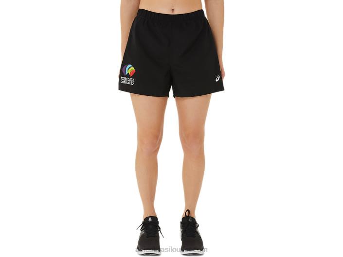 conjunto pronto para mulheres 3em short wc 462T3219 desempenho preto Asics