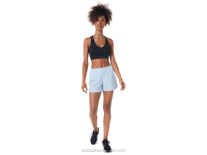 feminino lyte speed 4in run short 462T3003 corante espacial do céu suave Asics