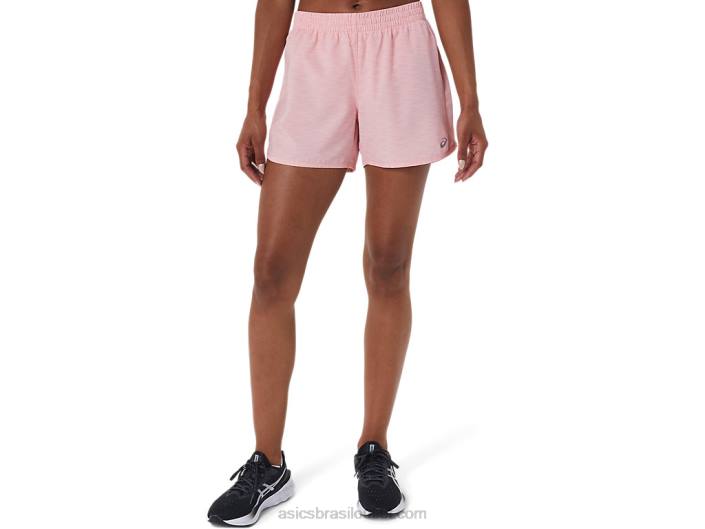feminino lyte speed 4in run short 462T3116 corante espacial rosa fosco Asics