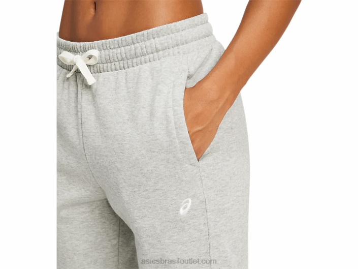 jogger de lã feminino 462T4151 urze cinza claro Asics