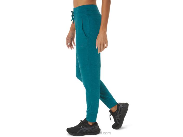 jogger tecnológico feminino 462T2834 veludo pinheiro spacedye/mar calmante Asics