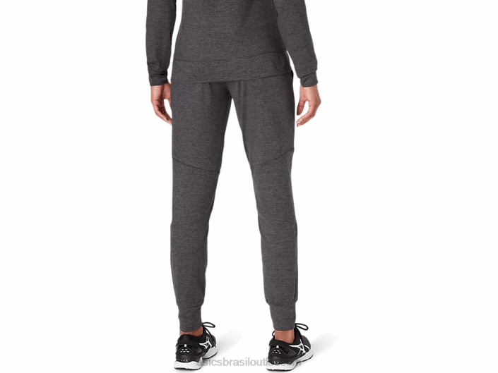 jogger tecnológico feminino 462T4095 urze cinza escuro Asics