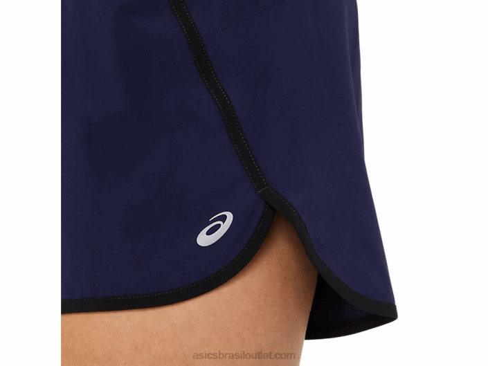lam fietro 4in feminino 462T3651 casaco de pavão Asics