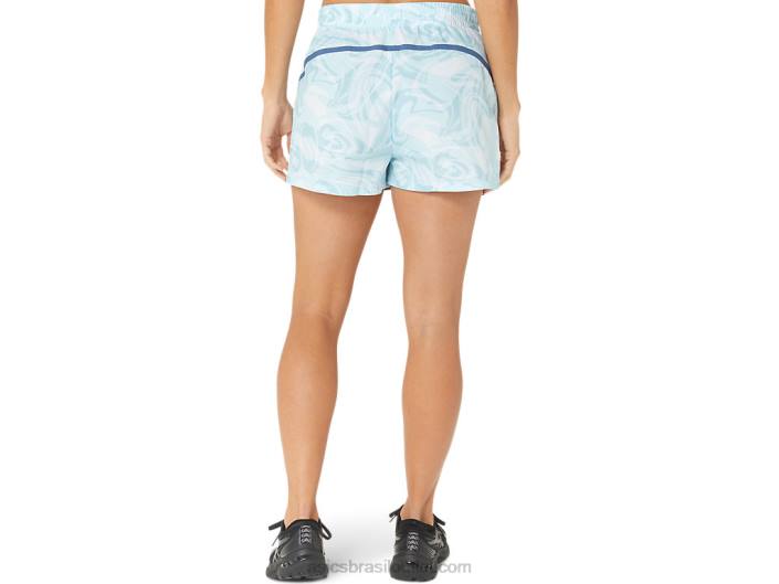 short feminino 2,5 polegadas pr lyte 2.0 462T2167 céu sumi drop Asics